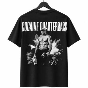 Cocaine Quarterback T-Shirt with Emmy