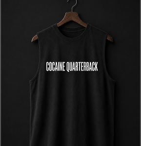 Cocaine Quarterback cut off sleeves